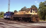 CR SW1500 #9620 with CR Caboose #18889